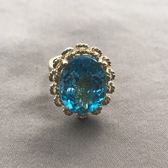NWOT Swiss Blue Topaz - Picture 3 of 8